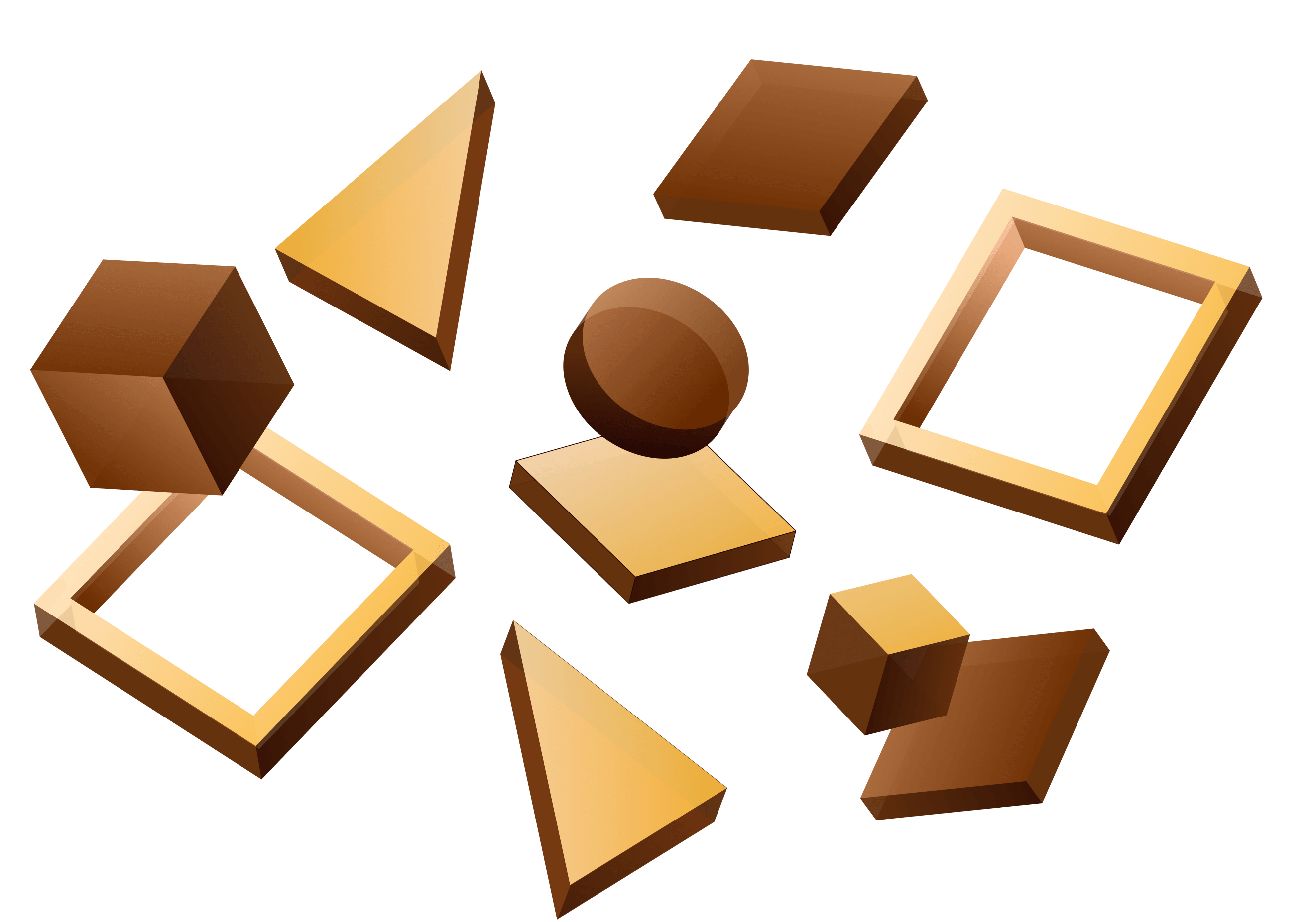 footer shapes