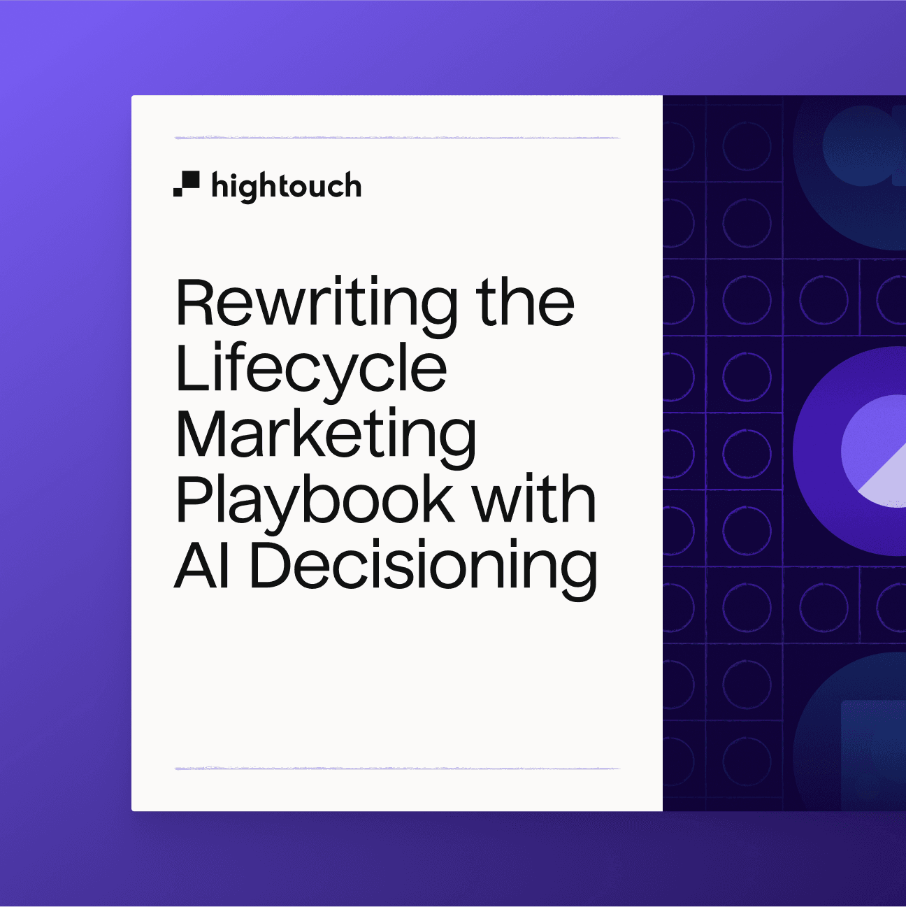 Whitepaper titled `Rewriting the Lifecycle Marketing Playbook with AI Decisioning`.