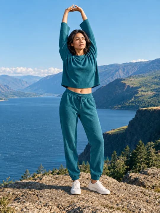 Teal Cala lounge set