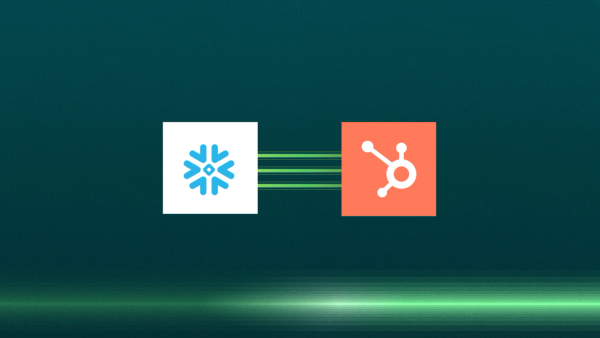 How to send data from Snowflake to Hubspot.