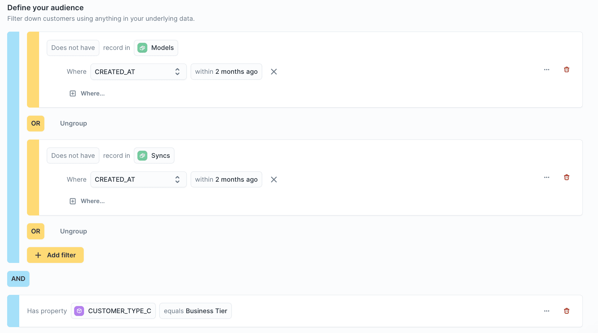 Customers with Strikes