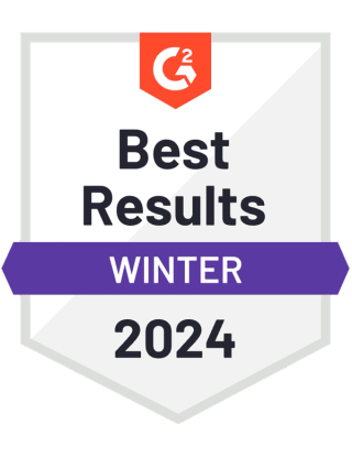 G2 Winter 2024, Best Results.