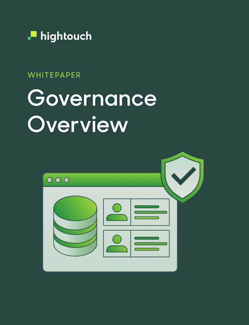 Hightouch Governance Features.