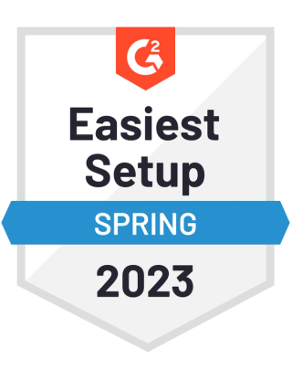 G2 Spring 2023, Easiest Setup.
