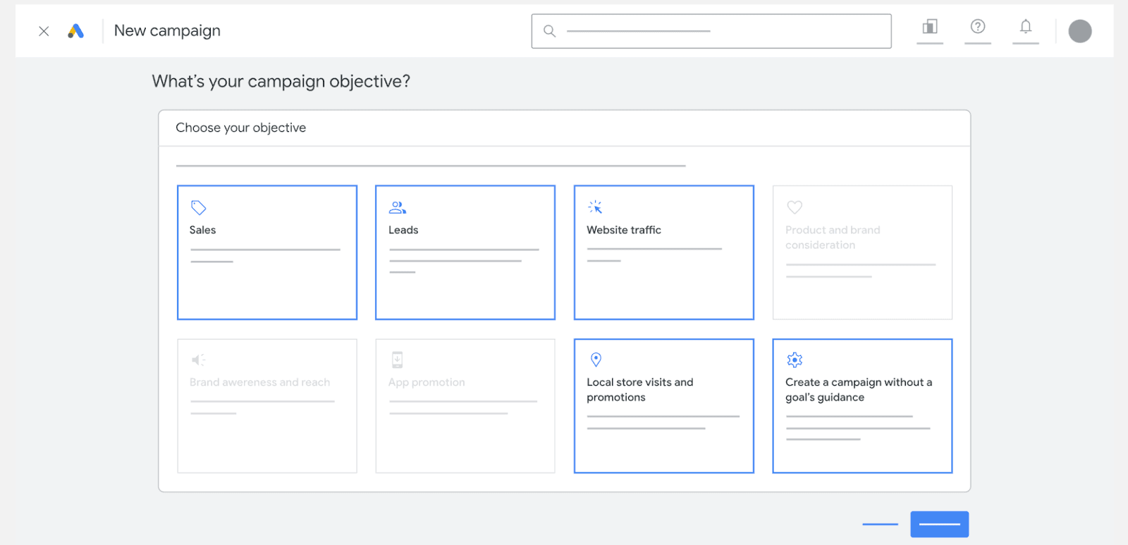 An image showing how Performance Max optimizes towards desired outcomes
