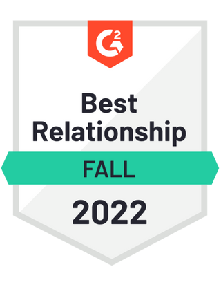 G2 Fall 2022, Best Relationship.
