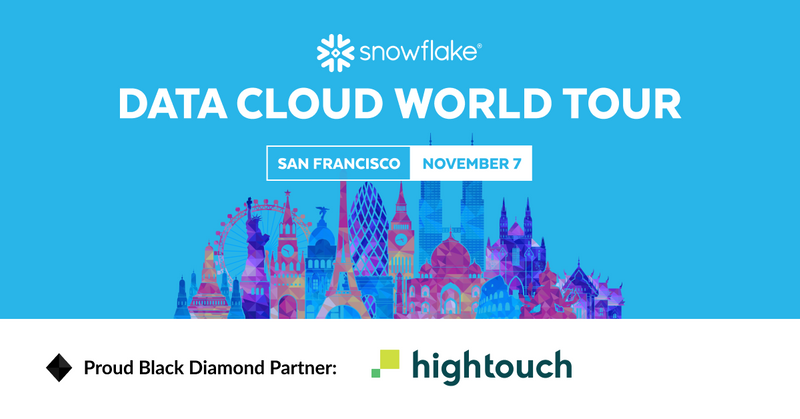 Snowflake Data Cloud World Tour San Francisco