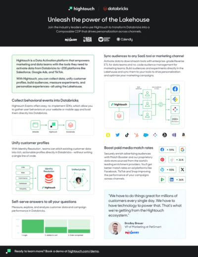 Preview of Databricks-Hightouch: One Pager.