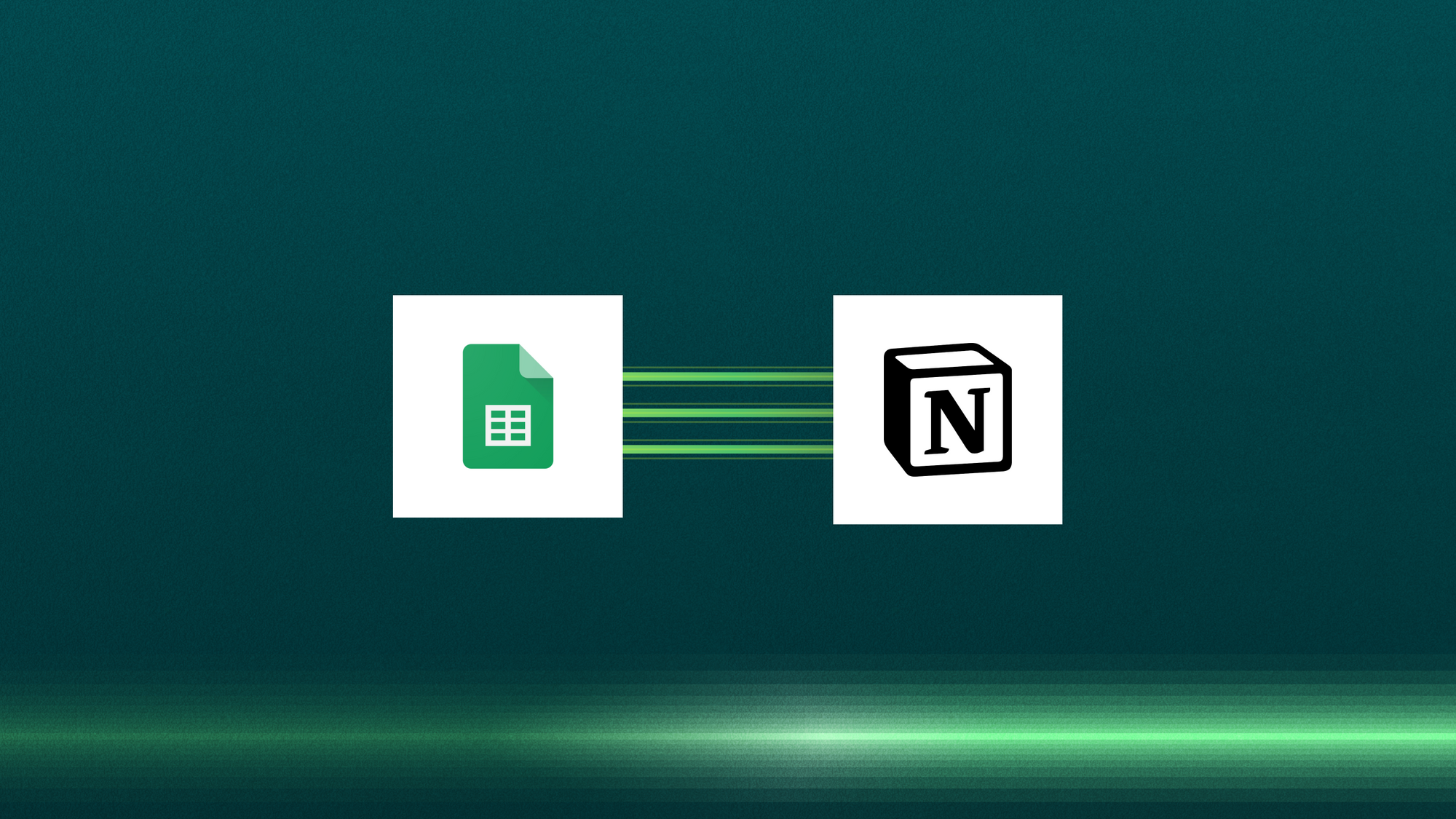 How to send data from Google Sheets to Notion.