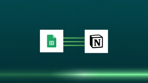 How to send data from Google Sheets to Notion.