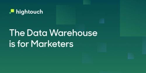 Customer Studio: The Warehouse is for Marketers.
