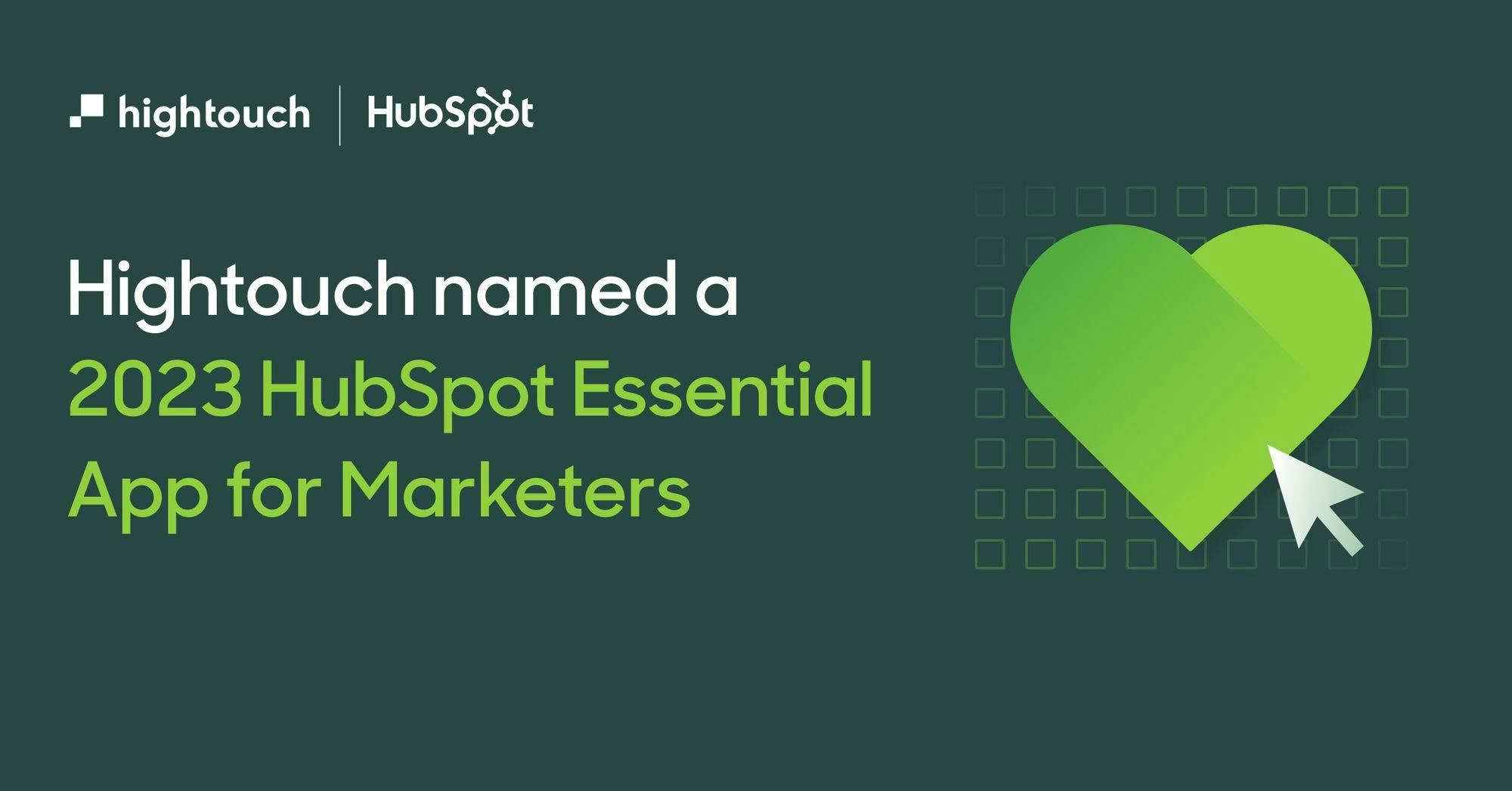 Hightouch named a 2023 HubSpot Essential App for Marketers