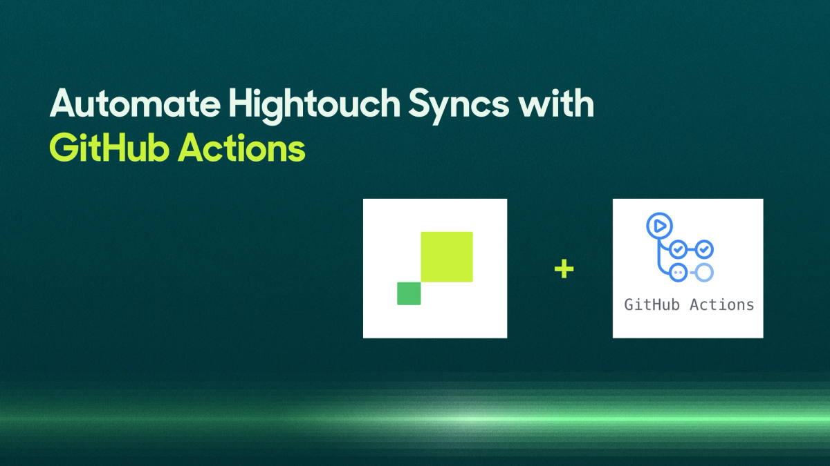 Automating Hightouch Syncs into CI/CD Pipelines with GitHub Actions.