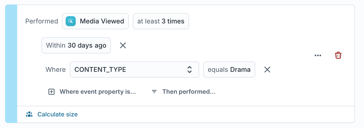 Hightouch's audience builder