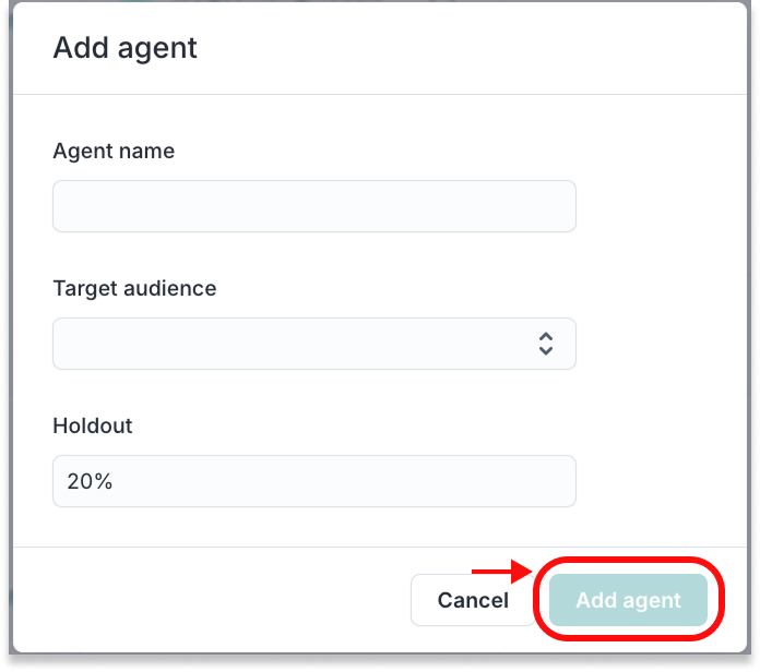 Agent window