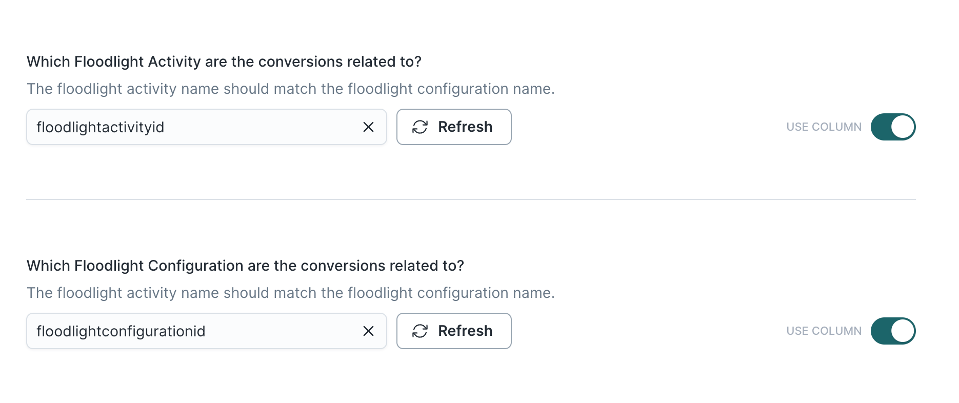 Sync configuration in the Hightouch UI