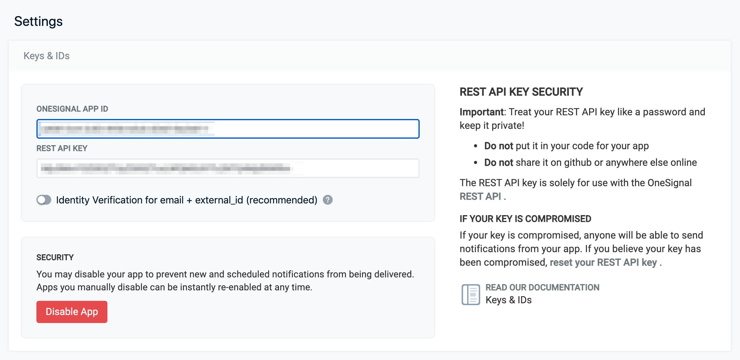 Email setting перевод