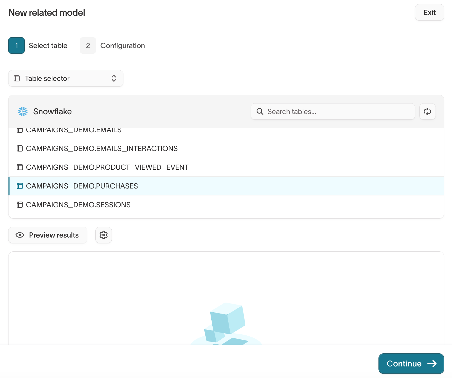 Select related model