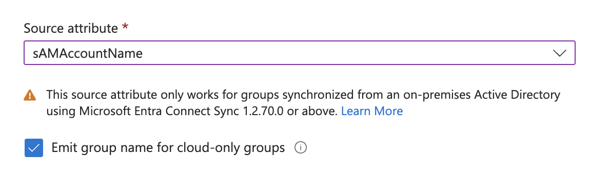 hybrid group mapping